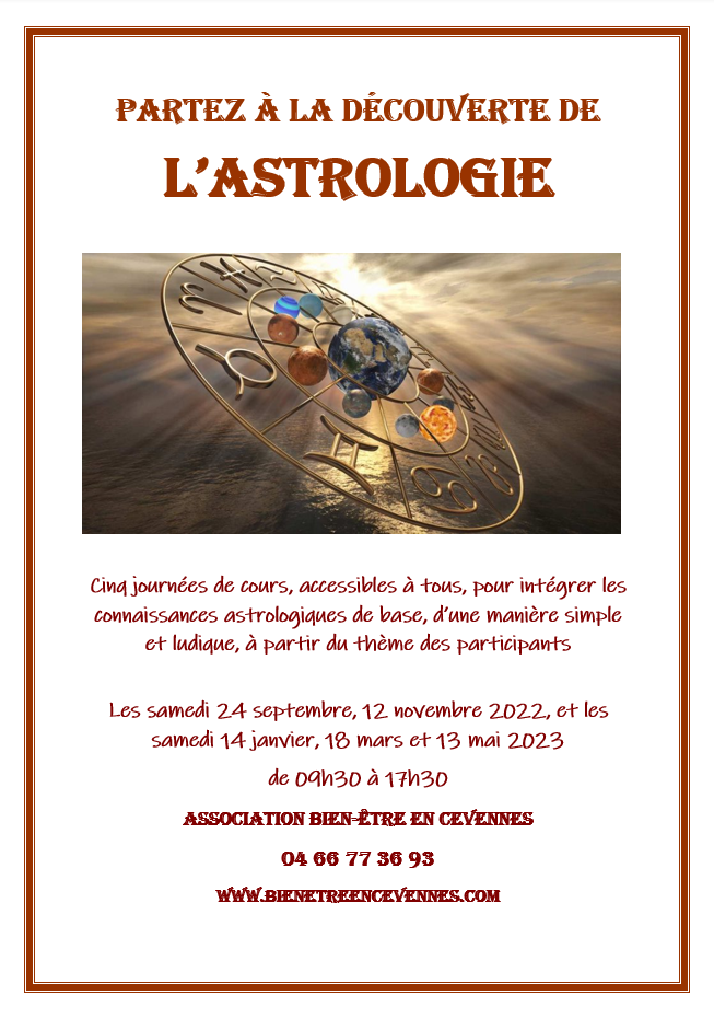 Affiche astrologie 1