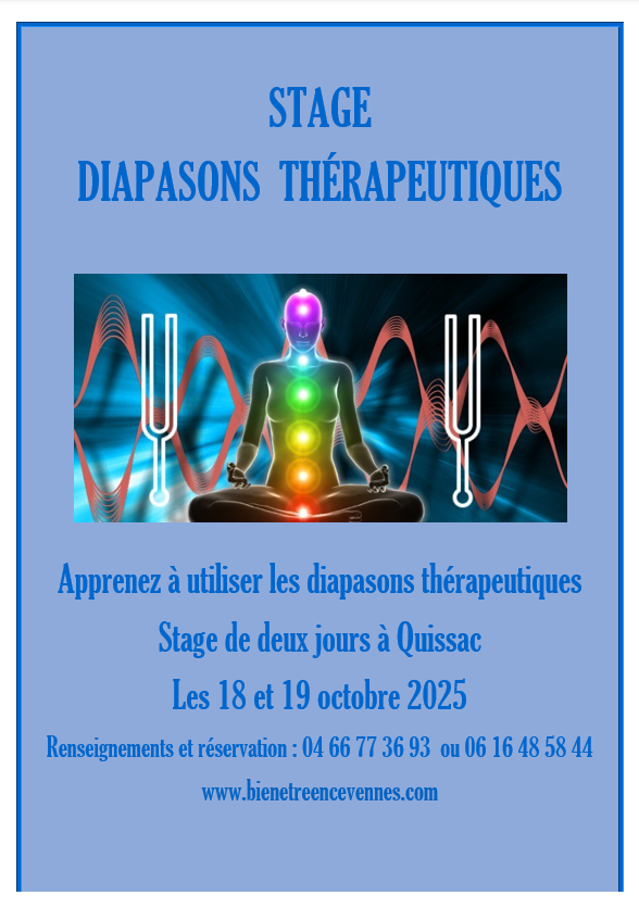 Affiche diapasons octobre 2025