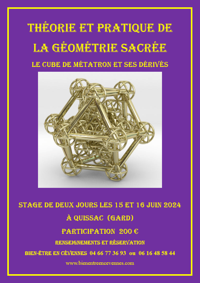 Affiche geometrie sacree juin 2024 2