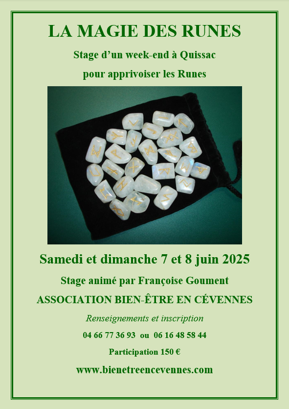 Affiche runes juin 2025