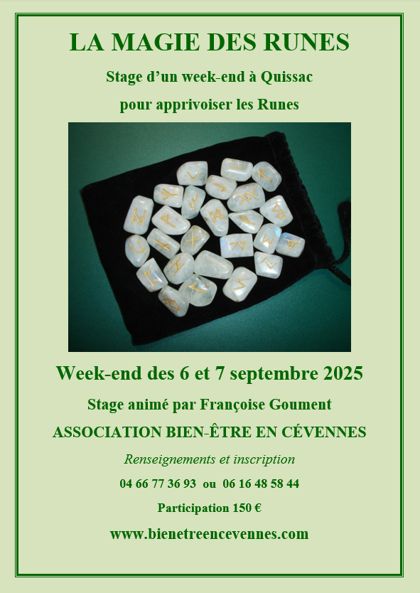 Affiche runes septembre 2025