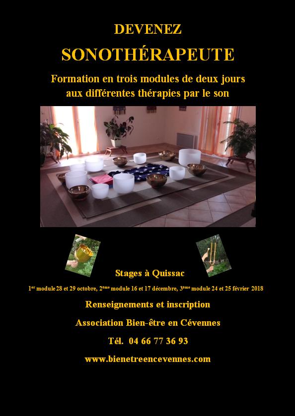 Affiche sonotherapeute 1