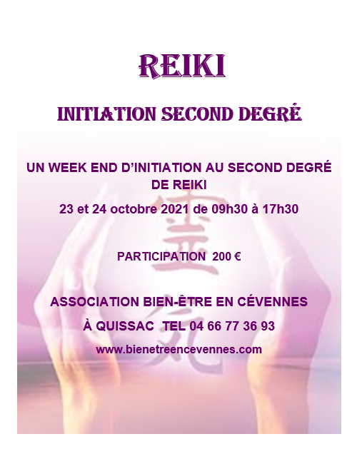 Reiki 2 octobre 2021