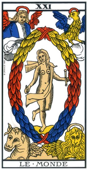 Tarot le monde