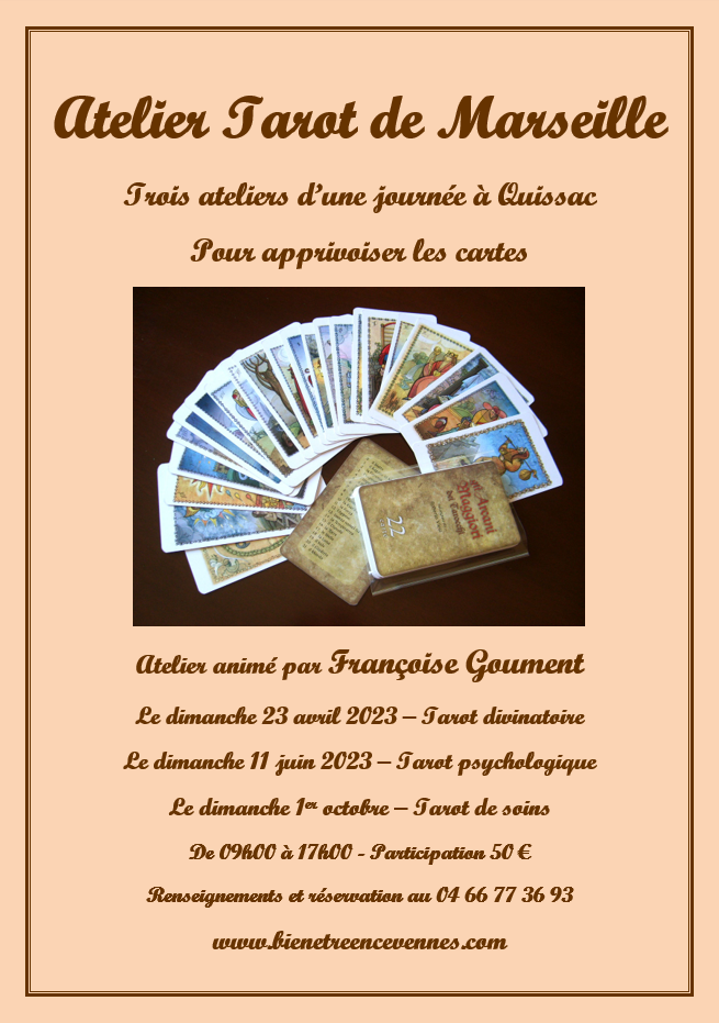 Tarots ateliers 3 journees